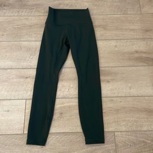Lululemon align 25” leggings, size 4